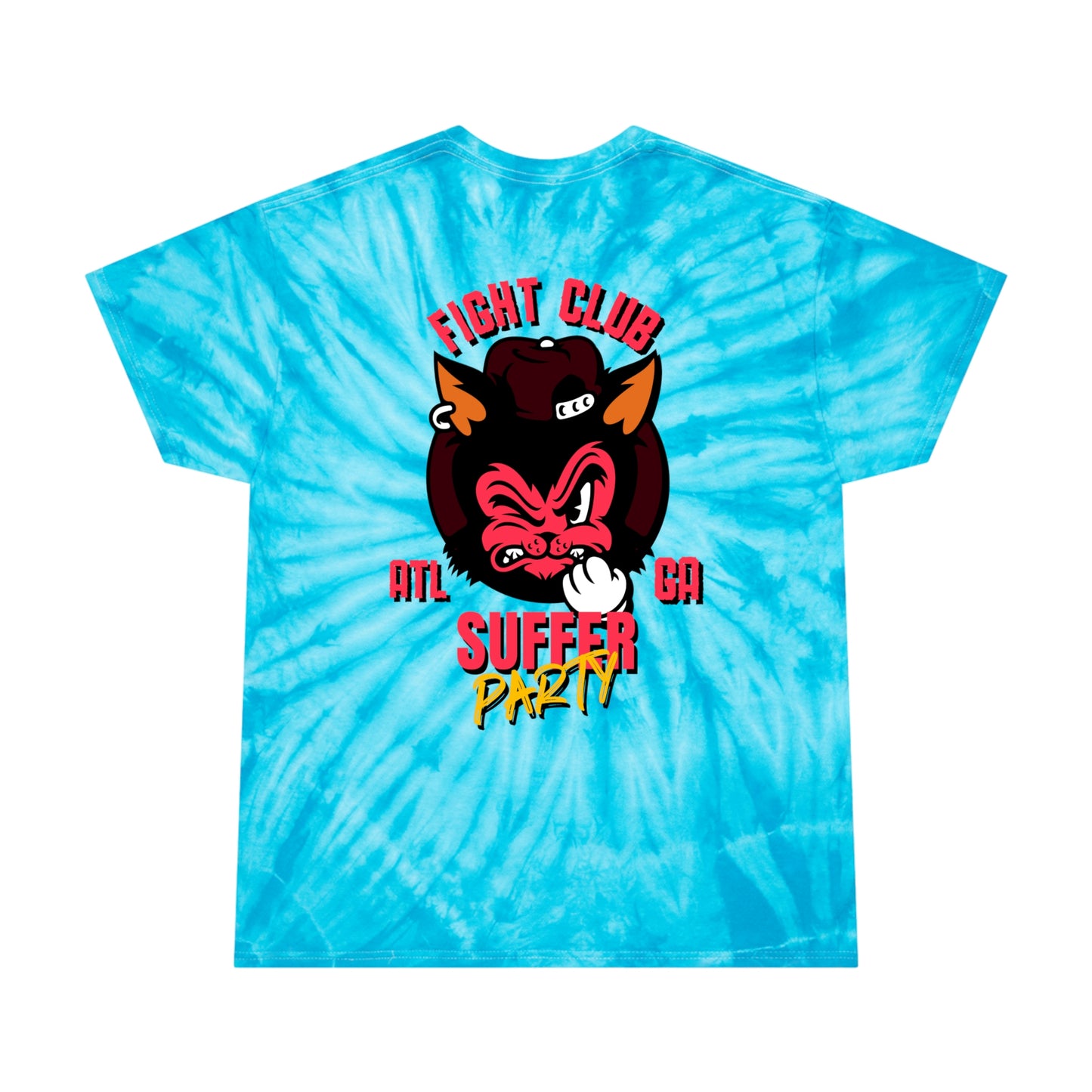 wolf pack fight club Tie-Dye Tee, Cyclone