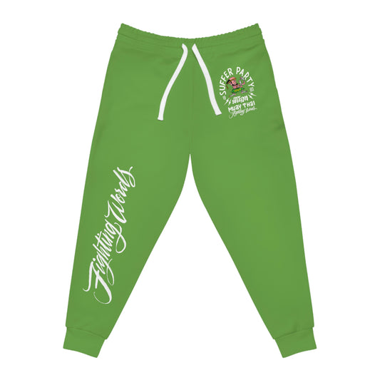 mean green fighting thairish Athletic Joggers (AOP)