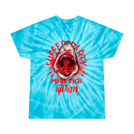 muay thai shark Tie-Dye Tee, Cyclone