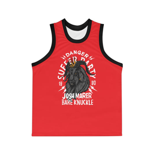 JOSH "DANGER" MARER Unisex FIGHT Jersey blood red