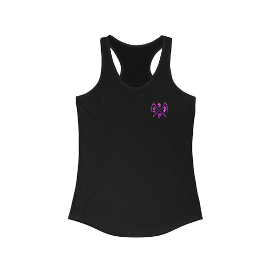 sp pink satire Women's Ideal Racerback Tank