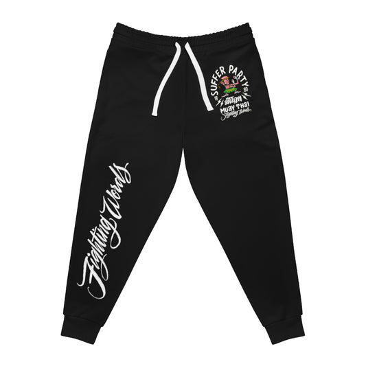 FIGHTING THAIRISH Athletic Joggers black